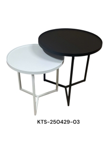 Mesa de Centro Moderna de Alta Calidad para Sala de Estar, Móvil, de Metal, con Recubrimiento en Polvo Lumetal, Fabricada en Vietnam - Product Image 1