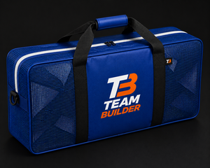 TEAM <b>BUILDER</b> Customizable Waterproof Ice Hockey Equipment Storage Bag | Nylon Polyester | Zipper Button Closure | Youth/Senior - Product Image 2