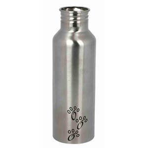 Travel <b>Bottle</b> With Drinking Spout <b>750</b> <b>Ml</b> For Pets Stainless Steel Red Cover - Product Image 3