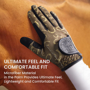Guantes de Equitación Personalizados Más Vendidos, Guantes de Cuero de Color Sólido para Actividades Deportivas al Aire Libre para Hombre, Guantes de Equitación Antideslizantes - Product Image 6