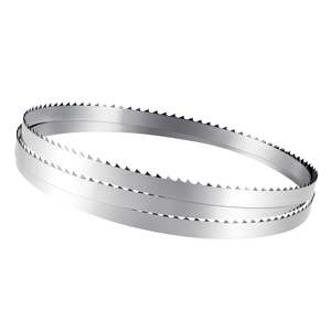 Hoja de sierra de cinta de alta resistencia SK5 de 72 pulgadas, 4 TPI, acero al carbono, 0.5 pulgadas de ancho, 18 HRC, dientes afilados endurecidos, modelo D0100X3K75X - Product Image 1