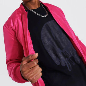 Chaqueta Bomber para Hombre de Diseño Superior, Transpirable, de Secado Rápido, Tejida, de Lona, Impermeable, Resistente al Viento, Venta OEM, Fabricación Profesional, Bajo Precio - Product Image 4