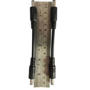 Pour fil cc automobile certifié Rohs nouveau câble 1185 #18 avec les deux extrémités 5.5x2.1 longueur d'isolation en PVC 400mm pour une utilisation automobile - Product Image 1