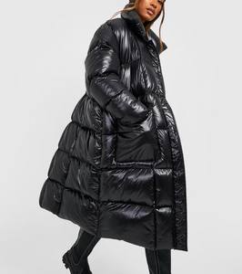 Veste d'hiver à capuche pour homme de haute qualité avec rembourrage en coton, logo et couleurs personnalisables à prix de gros - Product Image 2