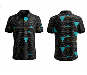 Camiseta Polo Sublimada con Impresión a Todo Color, Fabricante y Proveedor, Costuras Duraderas para Hombres, Mujeres y Jóvenes, Secado Rápido - Product Image 4