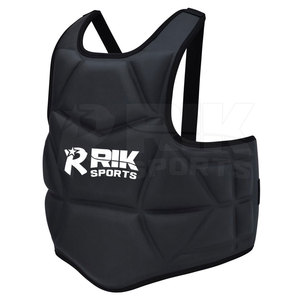 Protection de poitrine en cuir, nouveau design, prix de gros, pour l'entraînement de boxe - Product Image 6