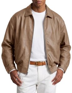 Bespoke <b>Genuine</b> Leather Jacket Personalized Design Custom Labels Waterproof Breathable Winter Outerwear for Clothing Brands Bulk - Product Image 3