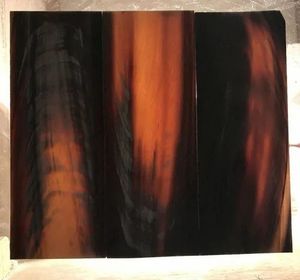 Genuine <b>Black</b> <b>Polished</b> Rectangle Buffalo Horn Scale Blank Flat Slab for Knife Handles Jewelry Craft Inlay Custom Handmade - Product Image 4