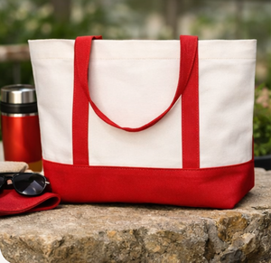 Wholesale price Low MOQ 14oz Canvas Custom Logo Tote <b>Bag</b> with Custom Gusset, Reusable Heavy Duty Shopping Tote - Product Image 3