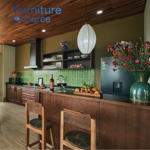 ตู้ครัวประหยัดพื้นที่ทันสมัยโซลูชันการจัดเก็บไม้ที่มีประสิทธิภาพสำหรับอพาร์ทเมนต์สำนักงานโรงแรมโรงงานเวียดนาม - Product Image 1