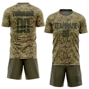Tenues de football de haute qualité à prix de gros, logo personnalisé, ensemble de maillots de football à séchage rapide, design personnalisé en gros - Product Image 1