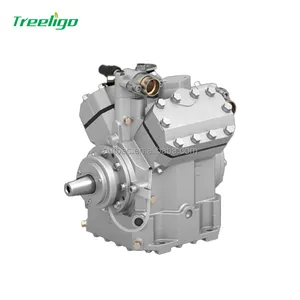 Compressor de ar condicionado para ônibus 24V 4UFR (Y) 4NFR (Y) Bock com R404A R507A R22 Compressor de ar condicionado para ônibus Bitzer S/Embrag