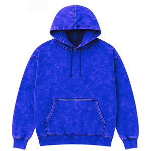 Sudadera con Capucha Oversize de Invierno con Lavado Ácido Personalizado, Estilo Urbano, de Algodón Grueso, Felpa, Ecológica y con Efecto Vintage - Product Image 5