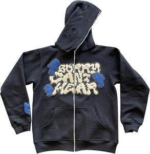 Sudadera Corta Estilo Streetwear Personalizada al por Mayor, Sudadera Vintage para Hombre con Estampado 3D Puff, Sudadera Boxy para Hombre de 500 g/m² - Product Image 6