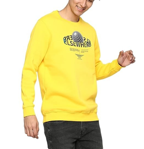 เสื้อสเวตเชิ้ตผู้ชาย สั่งทำโลโก้ ขนาด ดีไซน์ ฤดูใบไม้ร่วง ผลิตแบบ OEM ผ้าฟลีซหนาน้ำหนักมาก 100% ผ้าฝ้าย 400 GSM กันน้ำ ซับในอย่างดี แบบสวมหัว - Product Image 4