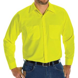 Chemise de travail personnalisée pour homme, haute visibilité, colorblock, ripstop, classe 2, vêtements de travail haute visibilité - Product Image 2