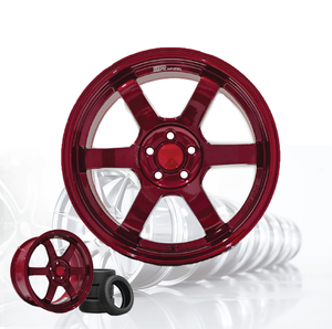 Jantes de voiture en alliage d'aluminium 3R CANDY RED JDM 18 pouces 5 trous 113 04115-V23 - Product Image 3