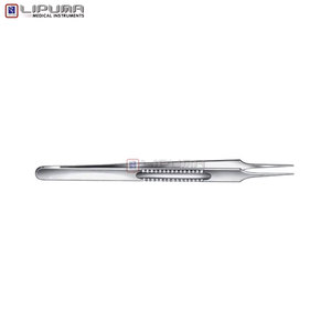 Pinces à micro-suture manuelles Lazar en acier inoxydable, instrument de microchirurgie de sécurité standard, instruments chirurgicaux de base en gros - Product Image 4