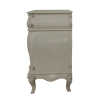 Commode en bois sculpté à la main de Rose fonctionne comme armoire de Reproduction Antique pour meubles de maison de Style français