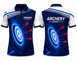 Camiseta Deportiva Profesional de Tiro con Arco, Personalizable con Logotipo, Nombre y Número, de Secado Rápido - Product Image 1