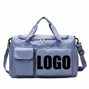 Sac de sport grande capacité tendance en nylon rose avec compartiment sec/humide et toile imperméable – Nouveauté très prisée - Product Image 5
