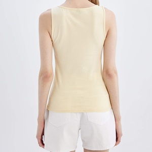 Custom Logo Summer Women's Set Breathable Tank Top with Chest Pad High <b>Elastic</b> Tennis <b>Skirt</b> Shorts Embroidery Workout Gym Wear - Product Image 6