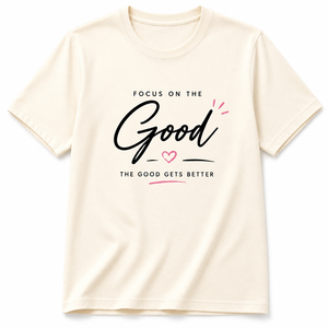 เสื้อยืดลำลองผู้หญิงสีลาเวนเดอร์ คอกลม แขนสั้น พิมพ์ลายแบบรีดร้อน ผ้าฝ้าย 100% ระบายอากาศได้ดี ทรงเข้ารูป น้ำหนัก 180 กรัม ใส่ได้ทุกฤดู - Product Image 1