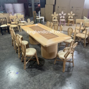 Chaise enfant en rotin artisanale moderne pour location, idéale pour mariage, événement, fête d'anniversaire, décoration, photographie, extérieur, chambre, sûre et durable - Product Image 1