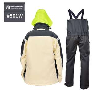 Pantaloni con bretelle tute antipioggia PRO giacca da vela da donna antivento impermeabile - Product Image 2