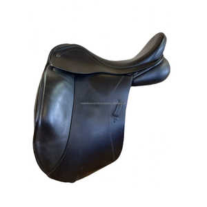 High Quality Eco-Friendly English Horse Racing <b>Dressage</b> Saddle Real International Saddlery Globally Selling Bulk Made Leather - Product Image 1
