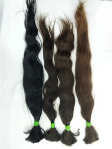 Tenemos Cabello Humano Sin Procesar, Todas las Cutículas Alineadas, Cabello a Granel con Puntas Gruesas a Precio de Fábrica al por Mayor - Product Image 5