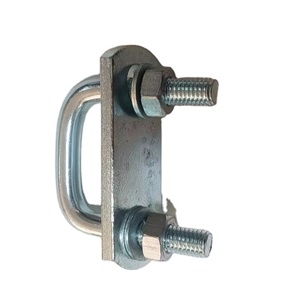 High Quality M6 Stainless Steel Trailer <b>U</b> <b>Bolt</b> Nut Square HDG Zinc Plated Finish Revekka Custom Packaging for Industrial Use - Product Image 2