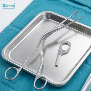 คีมจับหลอดลม 6 ดอกจาก 6flowers Magill Forceps สำหรับการผ่าตัดด้วยมือ ได้รับการรับรองมาตรฐาน CE ระดับ I สำหรับการผ่าตัดทั่วไป - Product Image 2