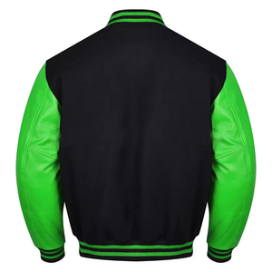 Custom Mens Varsity Jackets Custom Logo Streetwear Embroidery Baseball Jackets For Men Winter Jacket Lettermen - Product Image 2