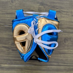 RTS - Conjunto de <span class=keywords><strong>Boxeo</strong></span> Personalizado No Boxing No Life, Guantes de <span class=keywords><strong>Boxeo</strong></span>, Protector de Cabeza, Protector Inguinal, Cuero Vacuno de Alta Calidad <span class=keywords><strong>AS</strong></span>-SP-901 - Product Image 5