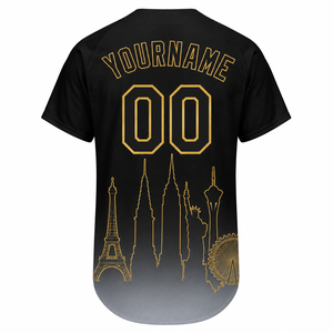 ชุดเบสบอลสไตล์อเมริกันแบบใหม่ เสื้อทีมสั่งทำขายส่ง ชุดเบสบอลขายดี เสื้อซับลิเมชั่นแบบสั่งทำส่วนตัว - Product Image 2