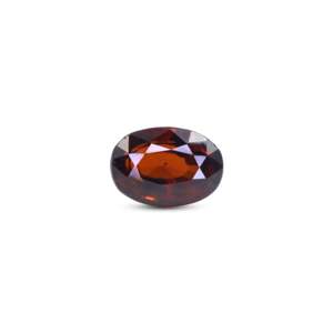 Natural Hessonite Gomed 9.9 Carat Oval Cut Loose Gemstone for Fine Jewelry - Product Image 1