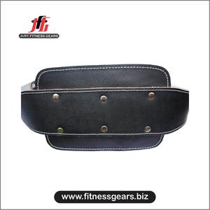 เข็มขัดพยุงหลังหนังแท้แบบปรับได้ JUST FITNESS GEARS สำหรับผู้ใหญ่ ยกน้ำหนัก กันลื่น ทนทาน ระบายอากาศได้ดี ระดับมืออาชีพ - Product Image 6