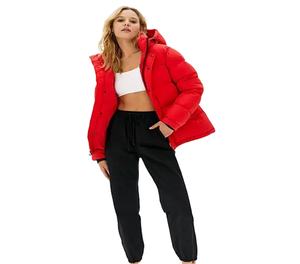 Chaqueta de Invierno de Alta Calidad para Mujer, Diseño de Moda Urbana, Chaqueta Acolchada con Estampado Personalizado, Chaqueta Cortavientos, Chaqueta Abrigada de Plumón - Product Image 4