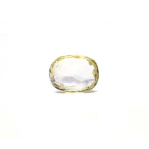 6.98 Ct Oval Cut Yellow Sapphire Loose Gemstone for Fine Jewelry - Product Image 2