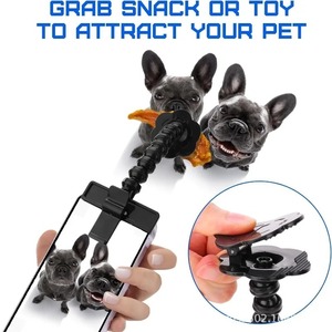 Outil de photographie pour animaux de compagnie : objectif d'observation pour chat et chien, perche à selfie pour téléphone portable, support de friandises accrocheur d'attention, clip à selfie - Product Image 5