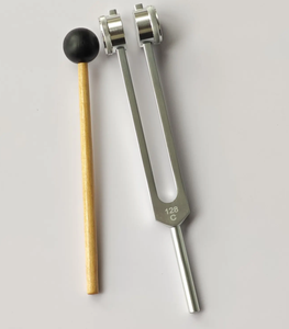 Par de diapasones de resonancia Schumann: con peso, 54.81Hz y 62.64Hz. - Product Image 3