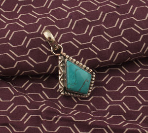 Colgante Vintage de Ojo de Tigre Natural, Plata de Ley 925, Chapado en Platino, Collar con Dije, Joyería Fina al por Mayor - Product Image 1