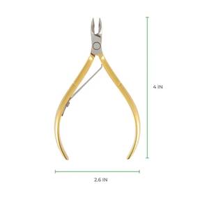 Morje Coupe-ongles Professionnel en Acier Inoxydable à Ouverture Large, Lame Droite et Pointe Affûtée, Durable et Portable - Product Image 3