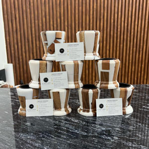 Modern Bakhoor Incense <b>Burner</b> with Stylish Epoxy Resin & <b>Wood</b> Sublimation Religious Incense <b>Burner</b> for Homes and Offices - Product Image 5