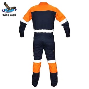 Combinaisons de travail en coton avec logo personnalisé, vêtements de travail durables pour les ouvriers d'usine - Product Image 3