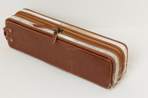 Nouveaux cheveux faits à la main occidentaux sur des étuis en fer à friser résistants à la chaleur en cuir outillés parfaits pour l'organisateur de voyage pour les outils de cheveux des femmes - Product Image 5