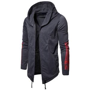 เสื้อกันหนาวซิปมีฮู้ดแบบรูดซิปใส่ได้ทุกวัน280gsm โลโก้แบบกำหนดเองป้องกันแบคทีเรีย - Product Image 2