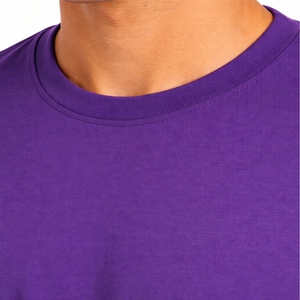 T-shirt pour homme, couleur personnalisée, décontracté, basique, uni, pour la salle de sport, confortable, tissu en coton premium doux, pour l'été - Product Image 4