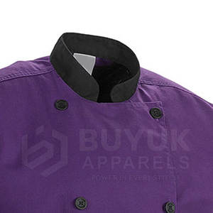 Chaqueta de Chef Transpirable, Ligera y Duradera, Uniforme de Cocina Profesional, Ropa de Chef de Manga Larga para Hombre, Equipo de Cocina - Product Image 2